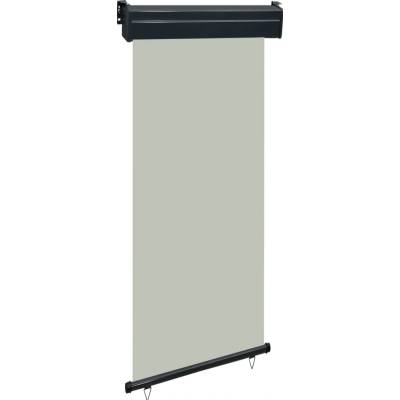vidaXL Balkonová zástěna 85 x 250 cm šedá