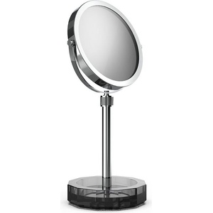 Decor Walther Козметично огледалце Kristall с антрацитна основа хром (0941794)