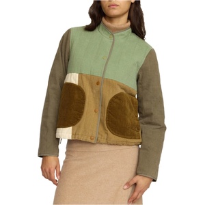Selfhood Дамско ежедневно яке Selfhood Women's Quilted Patchwork Jacket Casual jacket - Army (103-2776-0113)