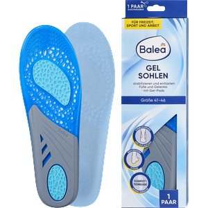 Balea Стелки за обувки Gel, размер 41-46, 1 бр (1398996)