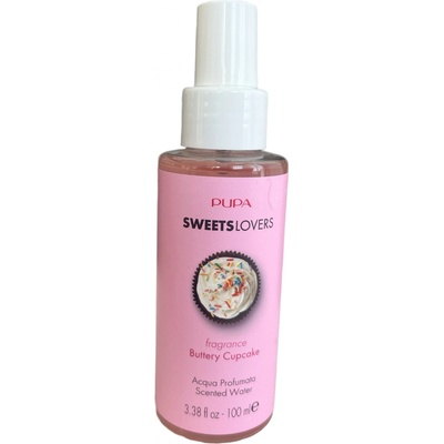 Pupa Sweets Lovers Buttery Cupcake Scented Water parfémovaná voda dámská 100 ml