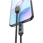 USAMS Кабел M3 към M4 1, 2 м Zinc Alloy Fast Charging Data Cable Meteor (Usa001526)