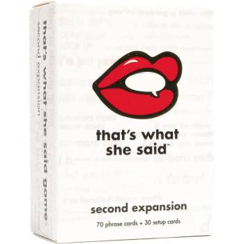 Разширение за настолна игра That's What She Said - Second Expansion