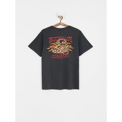 Brixton Hardee Stt black worn wash