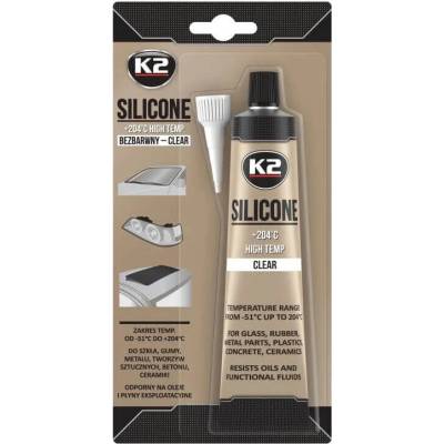 K2 Silikón 85 g bezfarebná