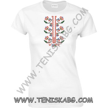 Fruit of the Loom Тениска - Шевица принт Цветя