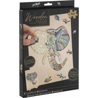 MAC Toys Drevené Slon 137 dielov
