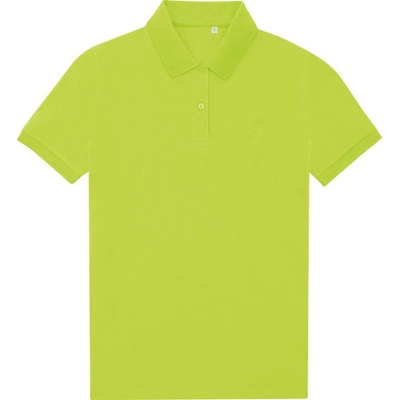 B&C My Eco Polo 65/35 /women Dámske piqué polo zelená acid lime