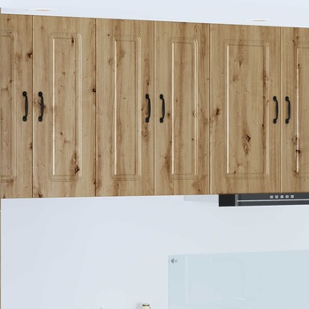 vidaXL Панел за миялна машина Kalmar Дъб 60 x 31 x 80 см (884703)