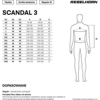 Rebelhorn Scandal II čierna