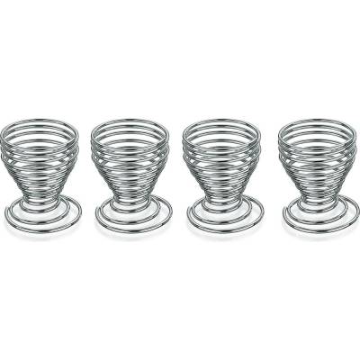Kela Globul sada stojánků na vejce 5x5x6 cm chrom 17580