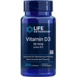 Life Extension Имунитет - Витамин D3, 25 g/ 1000 IU х 250 софтгел капсули (01751EU LE)