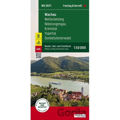 Wachau 1:50 000 / turistická a cykloturistická mapa - freytag&berndt