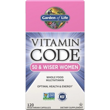 Image 1 of Garden of Life Vitamin Code 50 & Wiser Women, 120 Veg Capsules