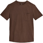 Royal Robbins Мъжка тениска Royal Robbins Vacationer S/S Tee T-shirt - Seal Brown Str - размер M (216-8629-0312)