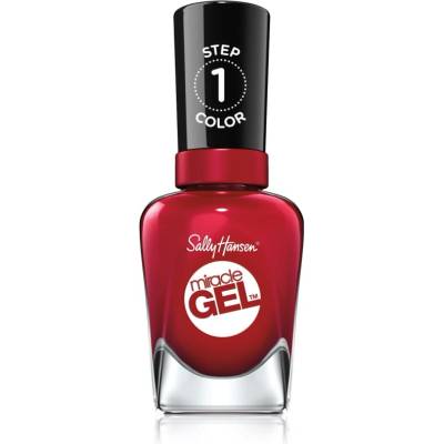 Sally Hansen Miracle Gel гел лак за нокти без използване на UV/LED лампа цвят Can't Beet Royalty 14, 7ml