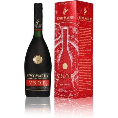 Remy Martin VSOP limitovaná vánoční edice 40% 0,7l (dárkové balení )