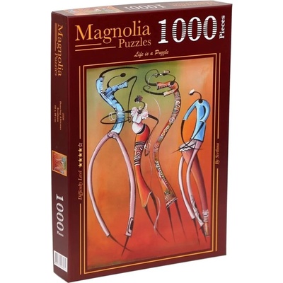 Magnolia Пъзел Magnolia от 1000 части - Танцуващи африканци (2320)