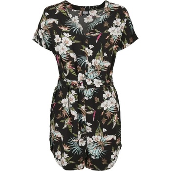 Urban classics TB4096 short sleeve romper - Black (Black Mixed)