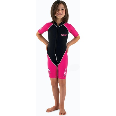 Dětský SEAC Shorty Dolphin 1,5 mm black/pink