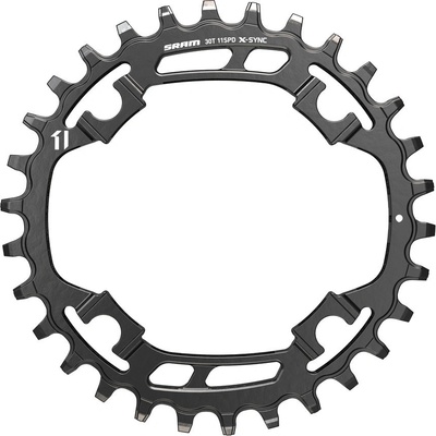 Převodník SRAM X-SYNC 30z, 94BCD, ocel 3.5mm, černý, 11sp.
