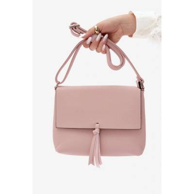 Flora & Co Ružová crossbody kabelka ružová