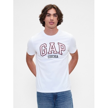 GAP Тениска Everyday Soft Czechia GAP GAP | Byal | МЪЖЕ | XS