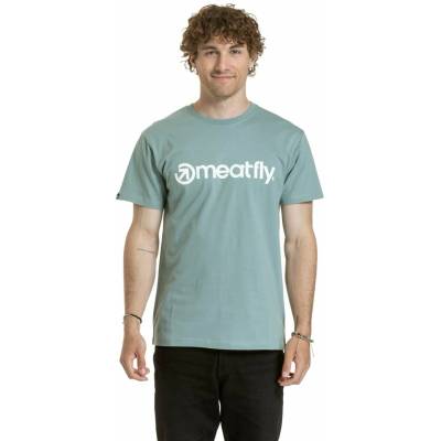 Meatfly мъжка тениска MF Logo Dusty Mint Meatfly | Sin | МЪЖЕ | S