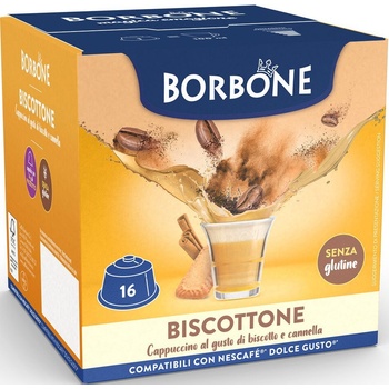 Caffé Borbone Biscottone kapsle do Dolce Gusto 16 ks