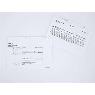 Obálka DORUČENKA bílý pruh B6 / 1144479 /
