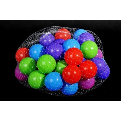 Plastové míčky 8 cm v balení
