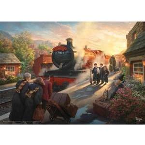 Schmidt Spiele Thomas Kinkade Studios: The Wizarding World of Harry Potter Hogwarts Express (1000 Pieces)