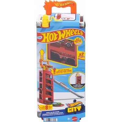 Hot Wheels City Mini Hasičárna Speed and Go