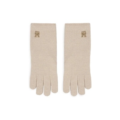 Tommy Hilfiger Дамски ръкавици Limitless Chic Wool Gloves AW0AW15359 Екрю (Limitless Chic Wool Gloves AW0AW15359)