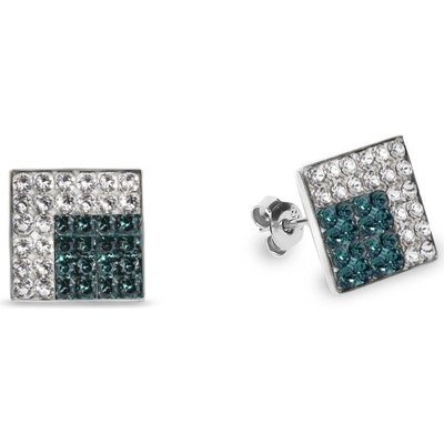 Spark se Swarovski Elements Kingdom Studs KFM6CEM Emerald zelené