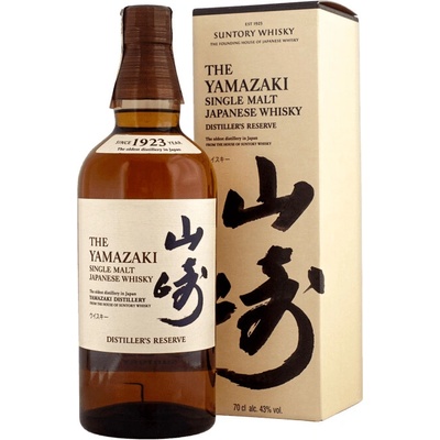 SUNTORY THE YAMAZAKI DISTILLER´S RESERVE 43% 0,7 l (kartón)