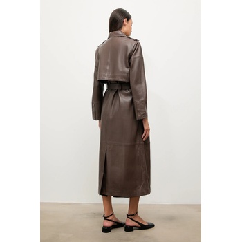 ANSWEAR Кожен шлифер Answear. LAB (WA25-KUD031)