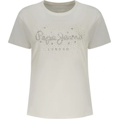 PEPE JEANS Дамска тениска с къс ръкав pepe jeans, Размер xs, Цвят Бяло (pl5000078brady_bi800)