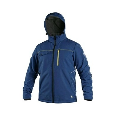 Canis CXS bunda STRETCH pánska softshell tmavo modrá