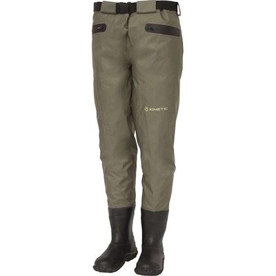 KINETIC Brodící kalhoty CLASSICGAITER BOOTFOOT PANT Olive