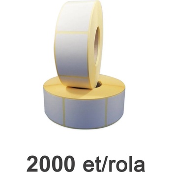 Image 1 of ZINTA Самозалепващи SGP етикети ZINTA 53x74 mm, 2000 ет. /ролка (53X74X2000-SGP)