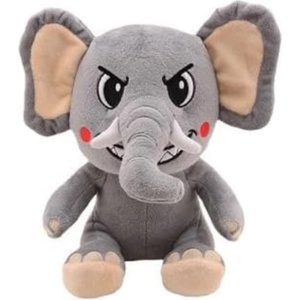 Johntoy Плюшена играчка Johntoy - Break Out Zoo, слон, 24 cm (30052 B) - ozone