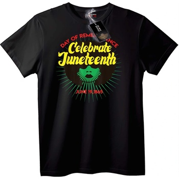NOONEBRAND Тениска Juneteenth Празнование - 3XL, White