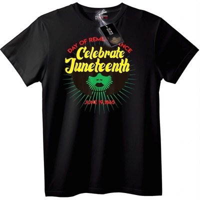NOONEBRAND Тениска Juneteenth Празнование - 3XL, White