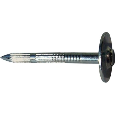 Hřebík kalený s talířovou hlavou bílý pozink 3,5x40 - 250ks