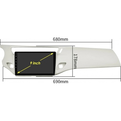 HIZPO S9004 Citroen C3 DS3 (4+32GB)
