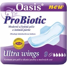 Oasis ProBiotic Ultra Wings dámske hygienickej vložky 9 ks