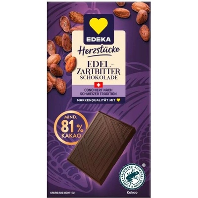 Edeka jemně hořká s 81% 100 g