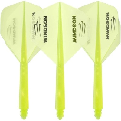 Windson ASTIX M Plastové letky s násadkami, žlutá – Zboží Mobilmania