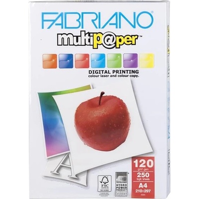 Fabriano Копирна хартия Multipaper, A4, 120 g/m2, гланц, 250 листа (53321297)